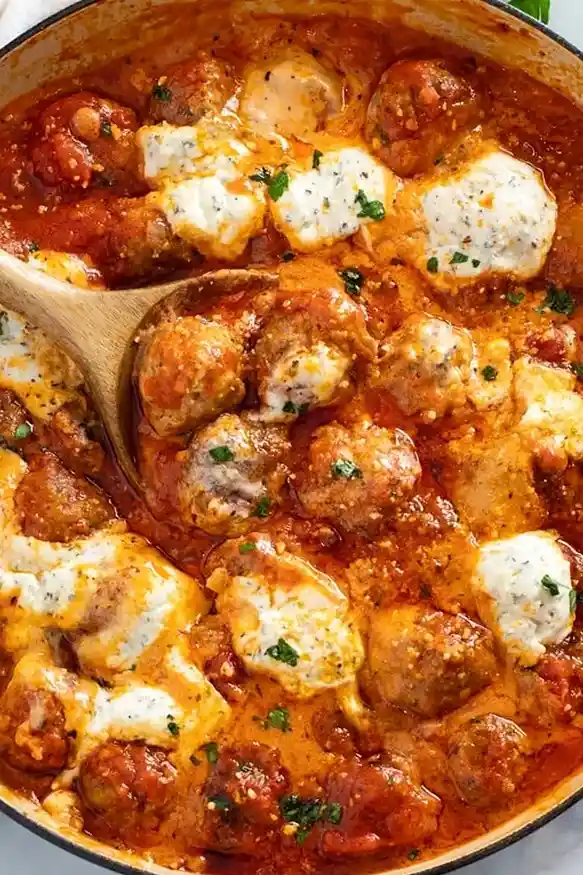 Ricotta Meatballs 3 Ricotta Meatballs