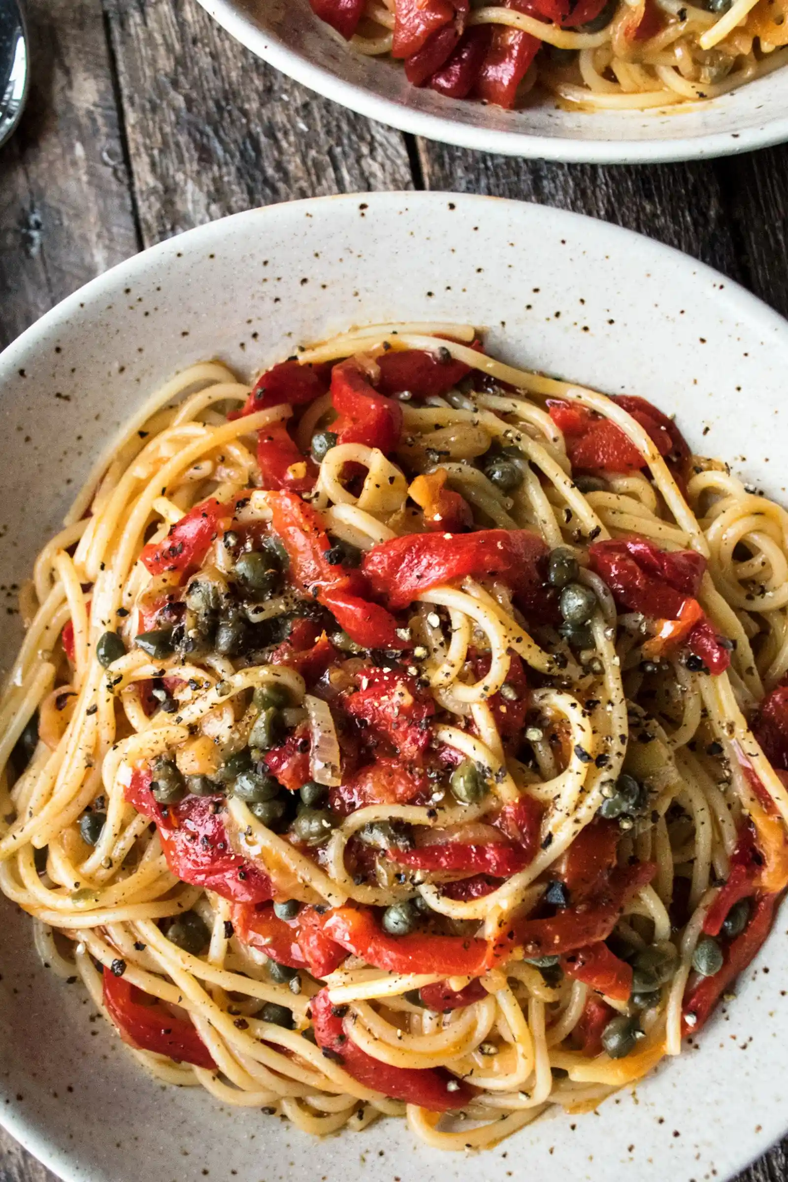 Roasted Red Pepper Pantry Pasta 3 Roasted Red Pepper Pantry Pasta