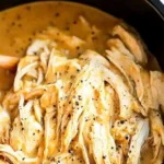 Slow Cooker Shredded Honey Mustard Chicken 4 Slow Cooker Shredded Honey Mustard Chicken