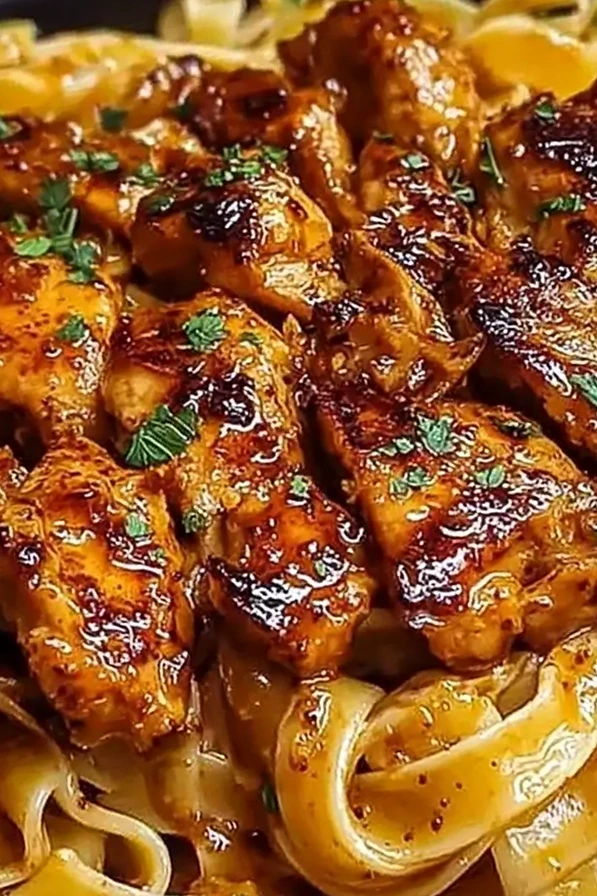 Spicy Cajun Honey Butter Chicken Pasta 3 Spicy Cajun Honey Butter Chicken Pasta