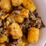 Classic Cheesy Tater Tot Casserole 4 Cheesy Tater Tot Beef Bake