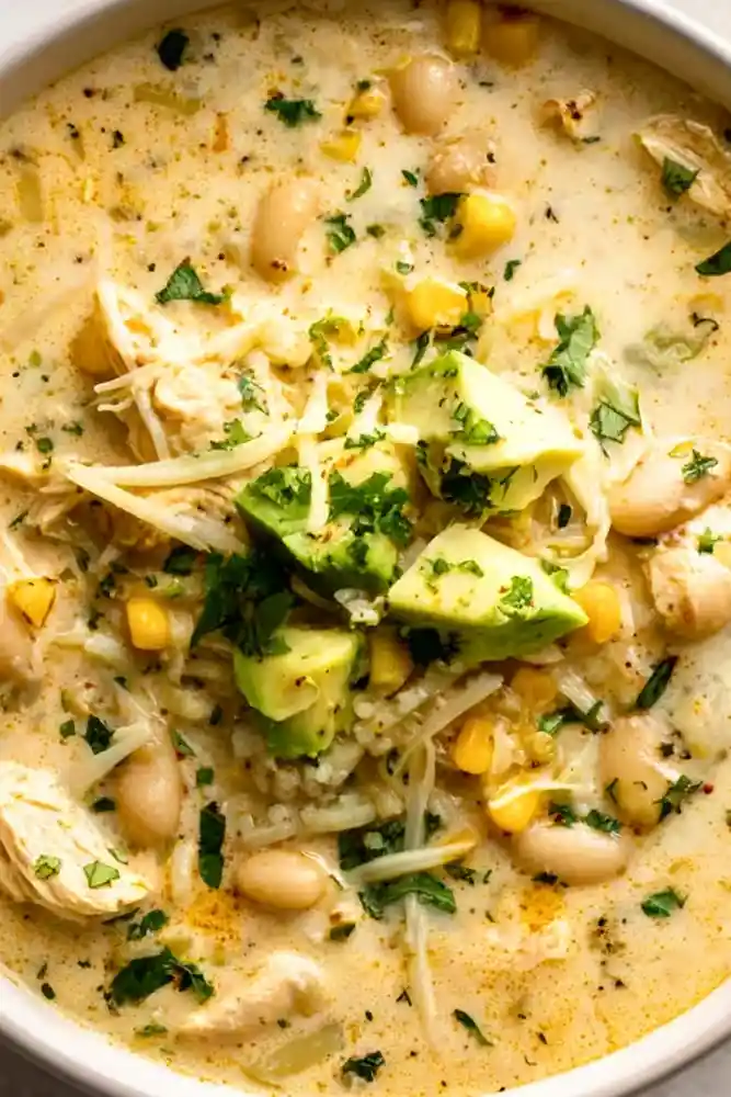 Creamy White Chicken Chili 3 Creamy White Chicken Chili
