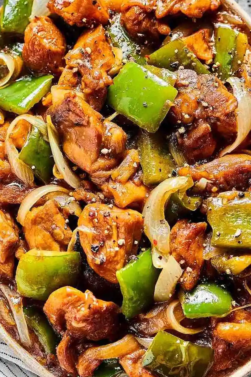 Classic Black Pepper Chicken Stir-Fry 3 Classic Black Pepper Chicken Stir-Fry