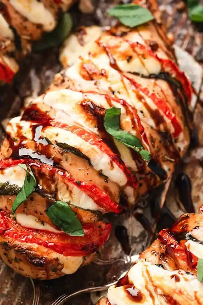 Caprese Stuffed Chicken 3 Caprese Stuffed Chicken