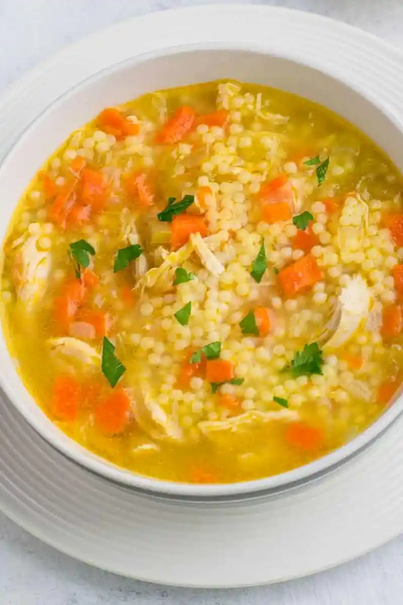 Classic Italian Chicken Pastina Soup 3 Classic Italian Chicken Pastina Soup