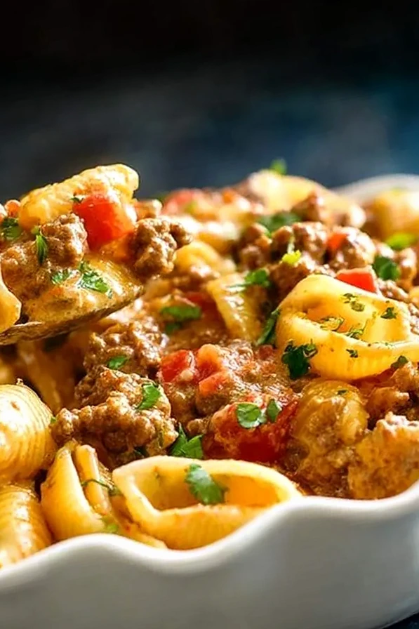 One-Pot Creamy Taco Pasta 3 One-Pot Creamy Taco Pasta
