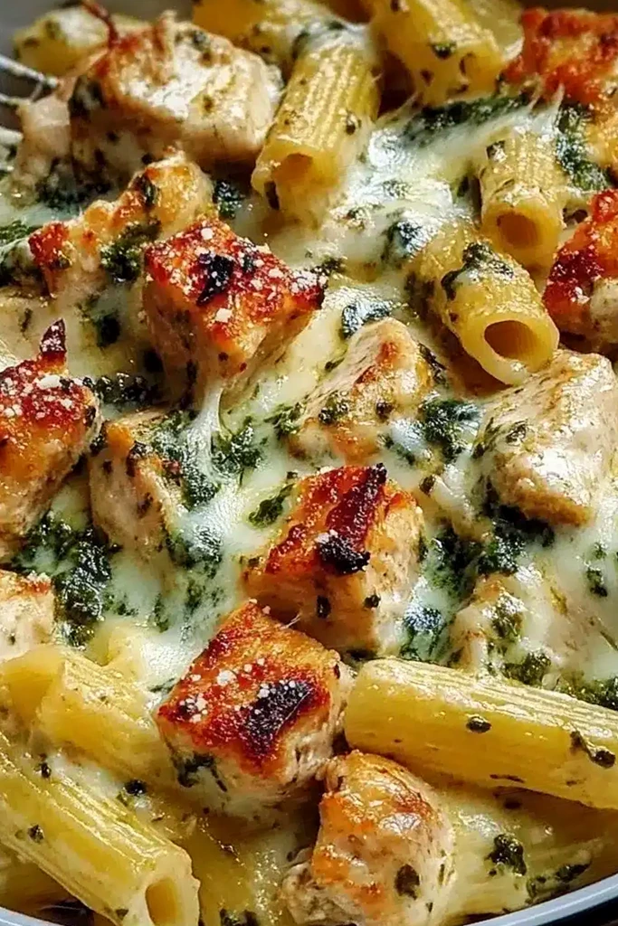 Creamy Pesto Chicken Pasta Bake: An Incredible Ultimate Recipe 3 Creamy Pesto Chicken Pasta Bake: An Incredible Ultimate Recipe