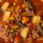 Crockpot Vegetable Beef Soup 4 Crockpot Vegetable Beef Soup