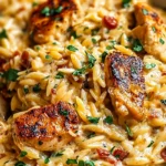 One Pot Cajun Chicken Alfredo Orzo 4 One Pot Cajun Chicken Alfredo Orzo