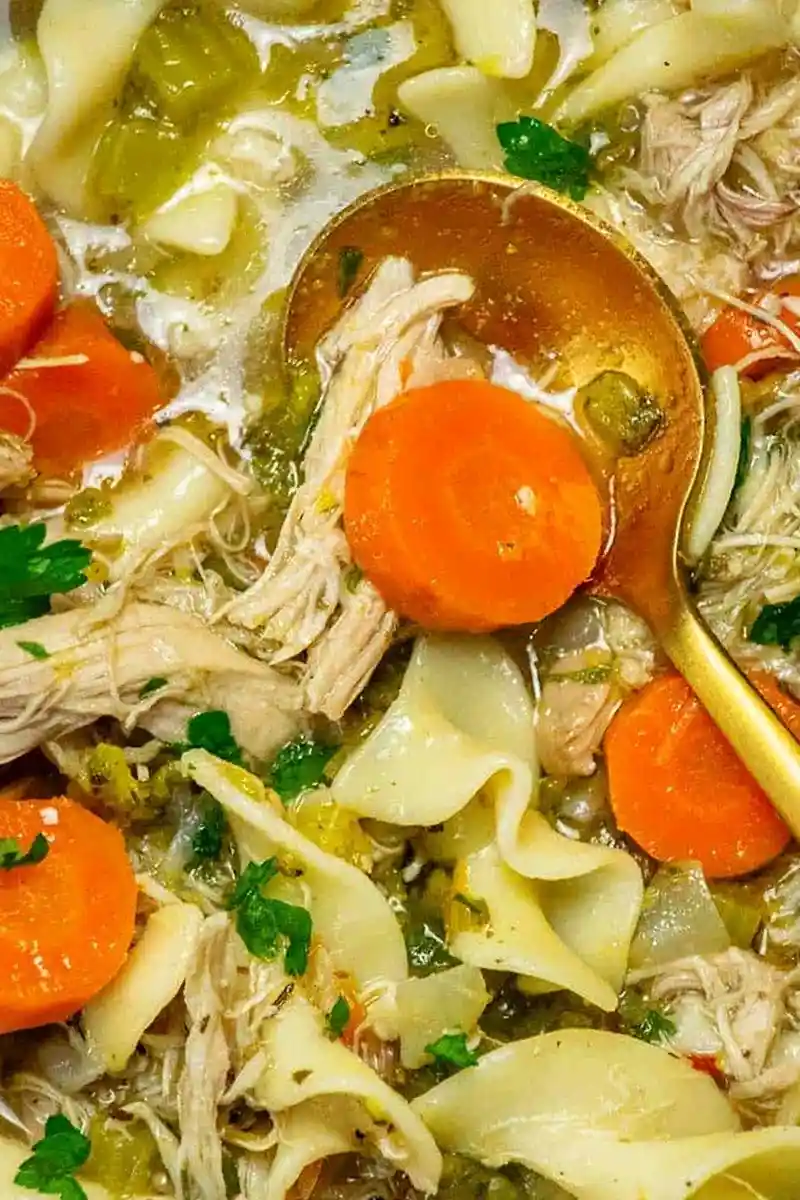 Easy and Hearty Rotisserie Chicken Noodle Soup 3 Easy and Hearty Rotisserie Chicken Noodle Soup