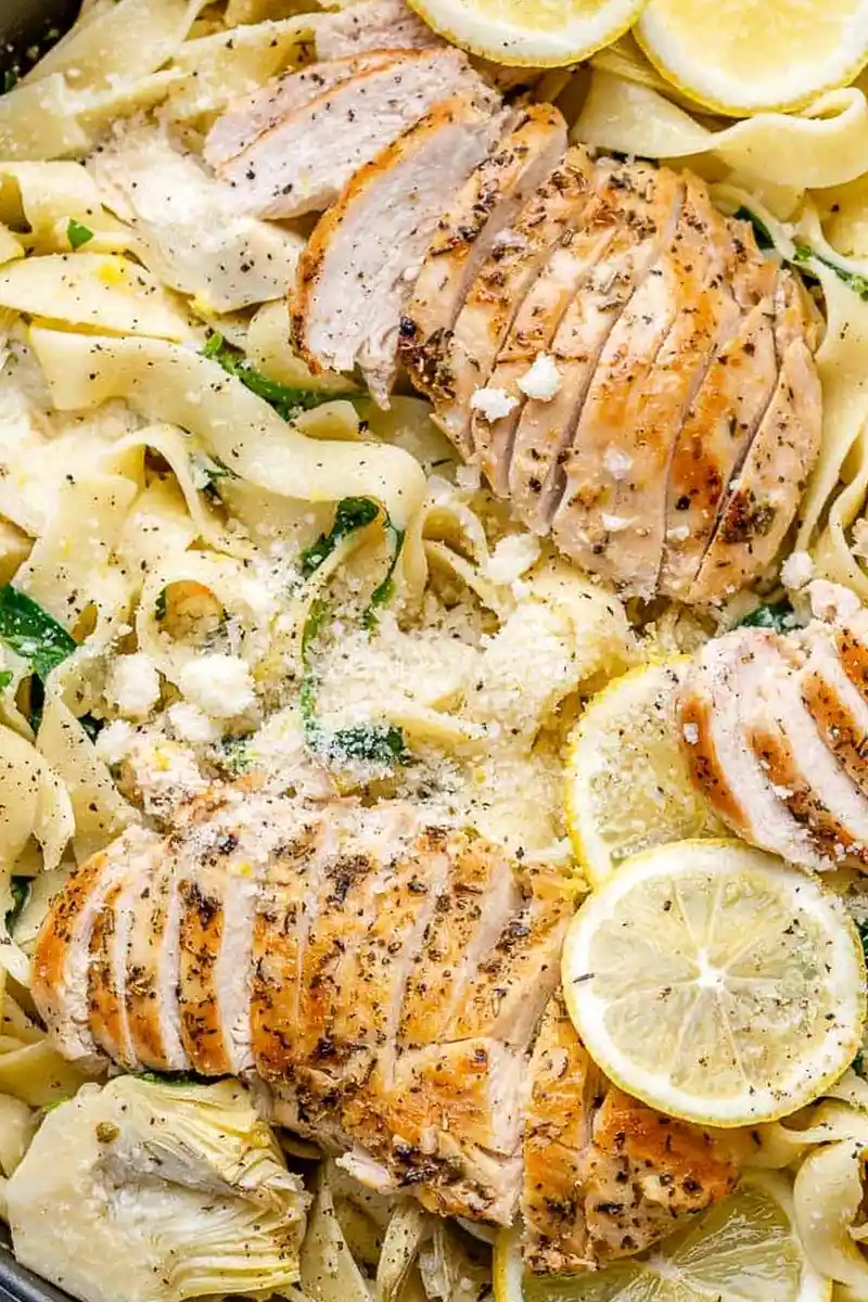 Zesty Lemon Chicken Fettuccine 3 Zesty Lemon Chicken Fettuccine