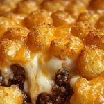 Tater Tot Casserole with Ground Beef 4 Tater Tot Casserole with Ground Beef