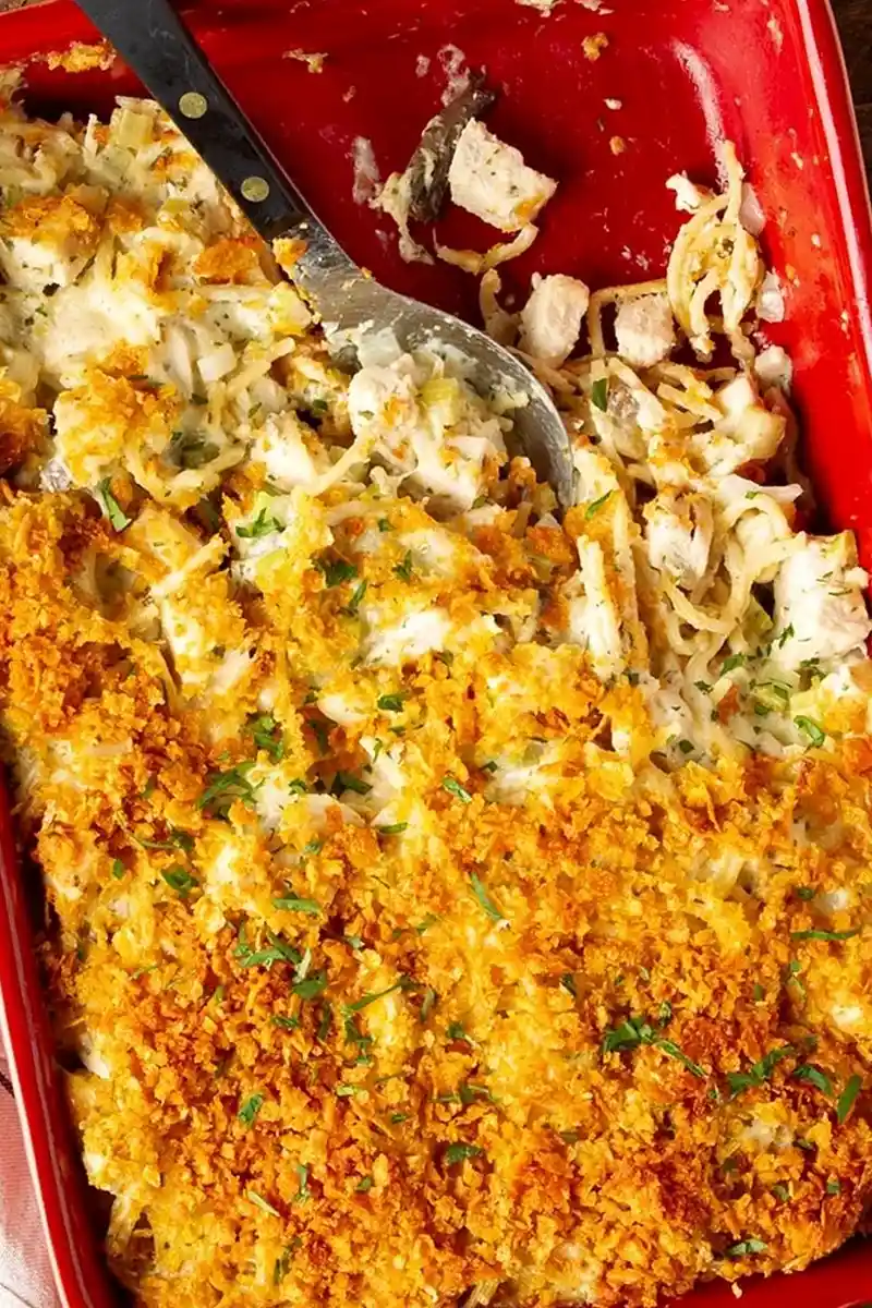 Firehouse Chicken Spaghetti Casserole 3 Firehouse Chicken Spaghetti Casserole