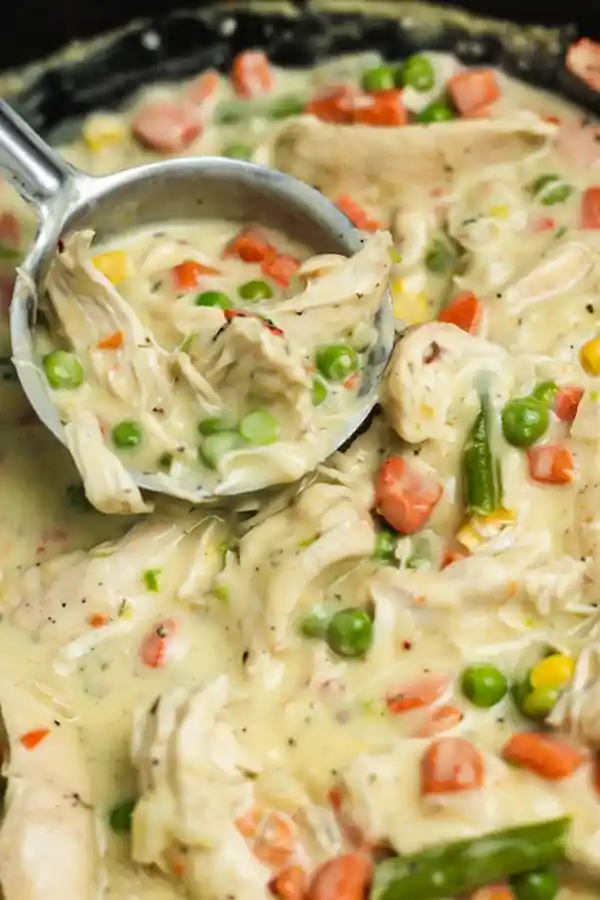 Healthy Crustless Chicken Pot Pie 3 Healthy Crustless Chicken Pot Pie