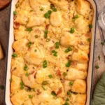 Easy Creamy Chicken and Biscuit Casserole 4 Easy Creamy Chicken and Biscuit Casserole