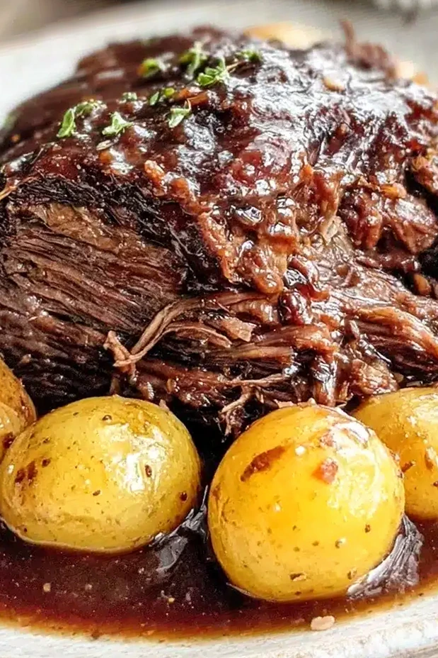 Mississippi Pot Roast Recipe Easy Slow Cooker with Tender Vegetables 3 Mississippi Pot Roast Recipe Easy Slow Cooker with Tender Vegetables