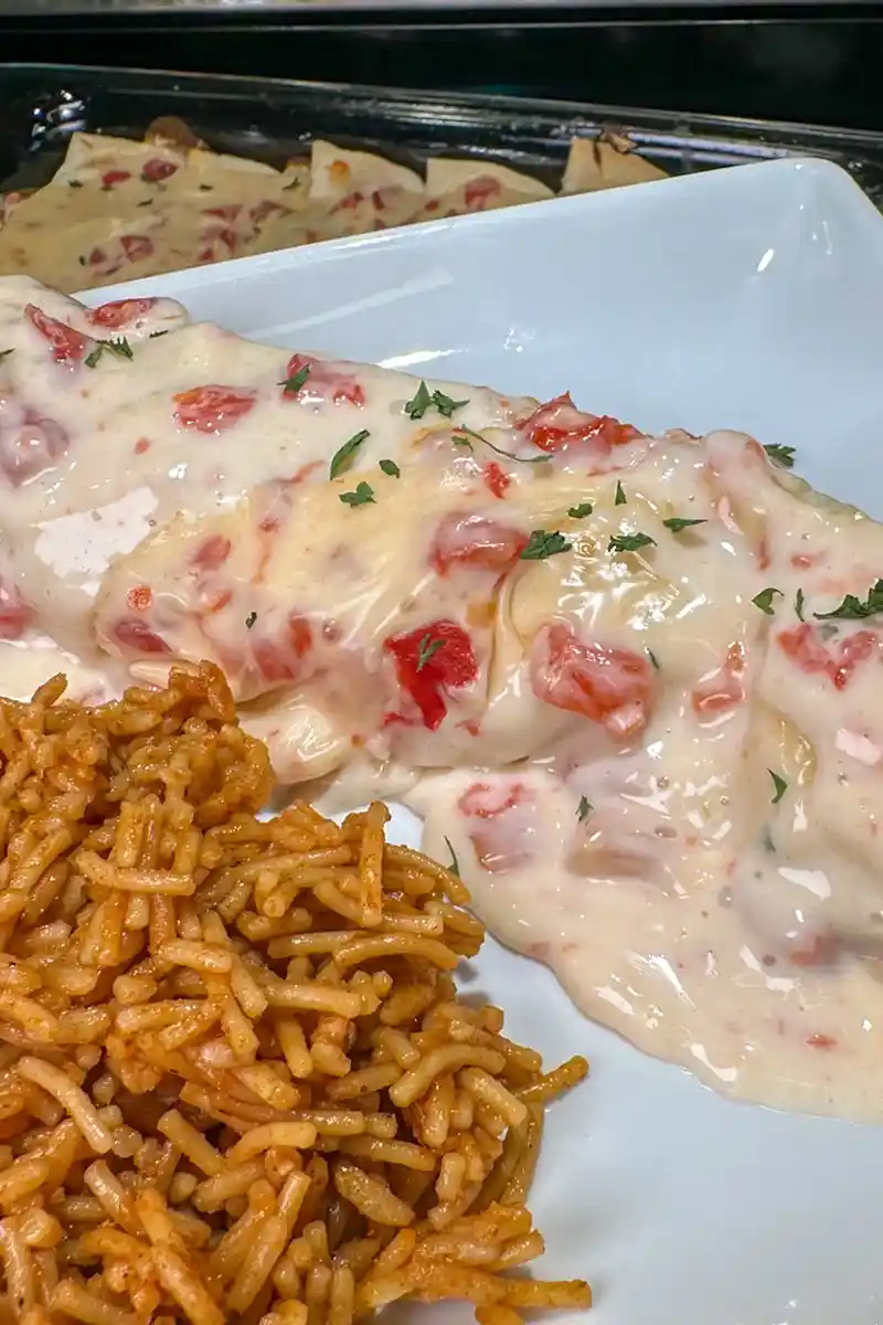Queso Chicken Enchiladas 3 Queso Chicken Enchiladas