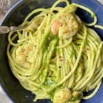 Shrimp and Pesto Pasta 4 Shrimp and Pesto Pasta