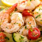 Shrimp Pasta with Lemon Garlic Sauce 4 Shrimp Pasta with Lemon Garlic Sauce
