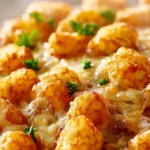 Tater Tot Casserole with Ground Beef - Easy Comfort Dinner 4 Tater Tot Casserole with Ground Beef - Easy Comfort Dinner