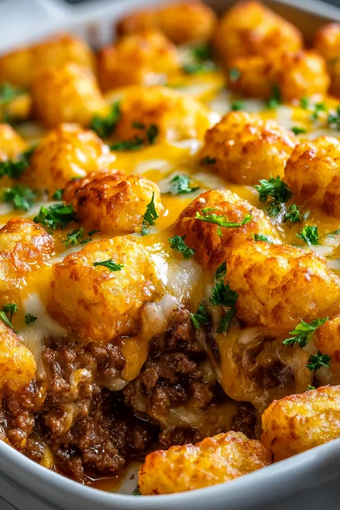 Tater Tot Casserole: The Ultimate Cheesy & Crispy Recipe 3 Tater Tot Casserole: The Ultimate Cheesy & Crispy Recipe