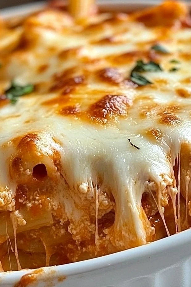 Classic Cheesy Baked Ziti 3 Classic Cheesy Baked Ziti